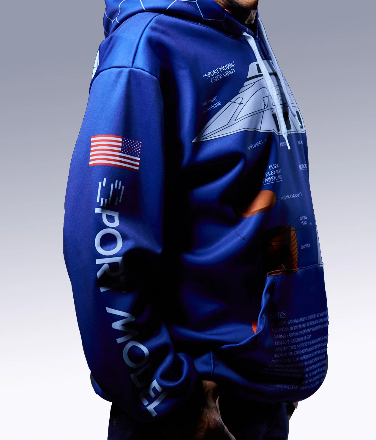 HOODIE: Sport Model Lazar Sketch - Image 3