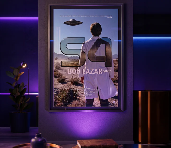 S4: THE BOB LAZAR STORY - OFFICIAL LAUNCH POSTER - Image 3