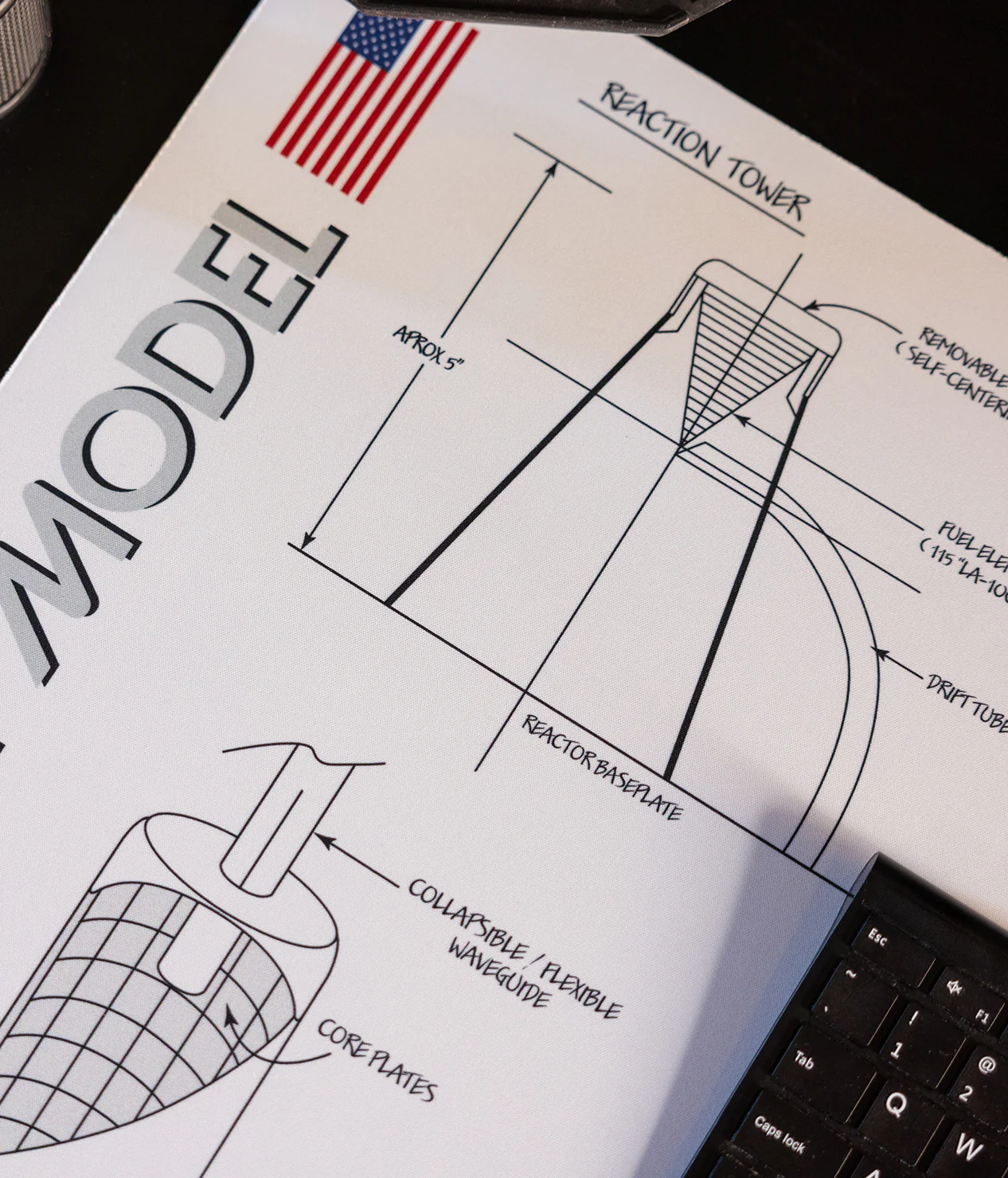 DESKTOP MAT: The Sport Model Collection White - Image 6