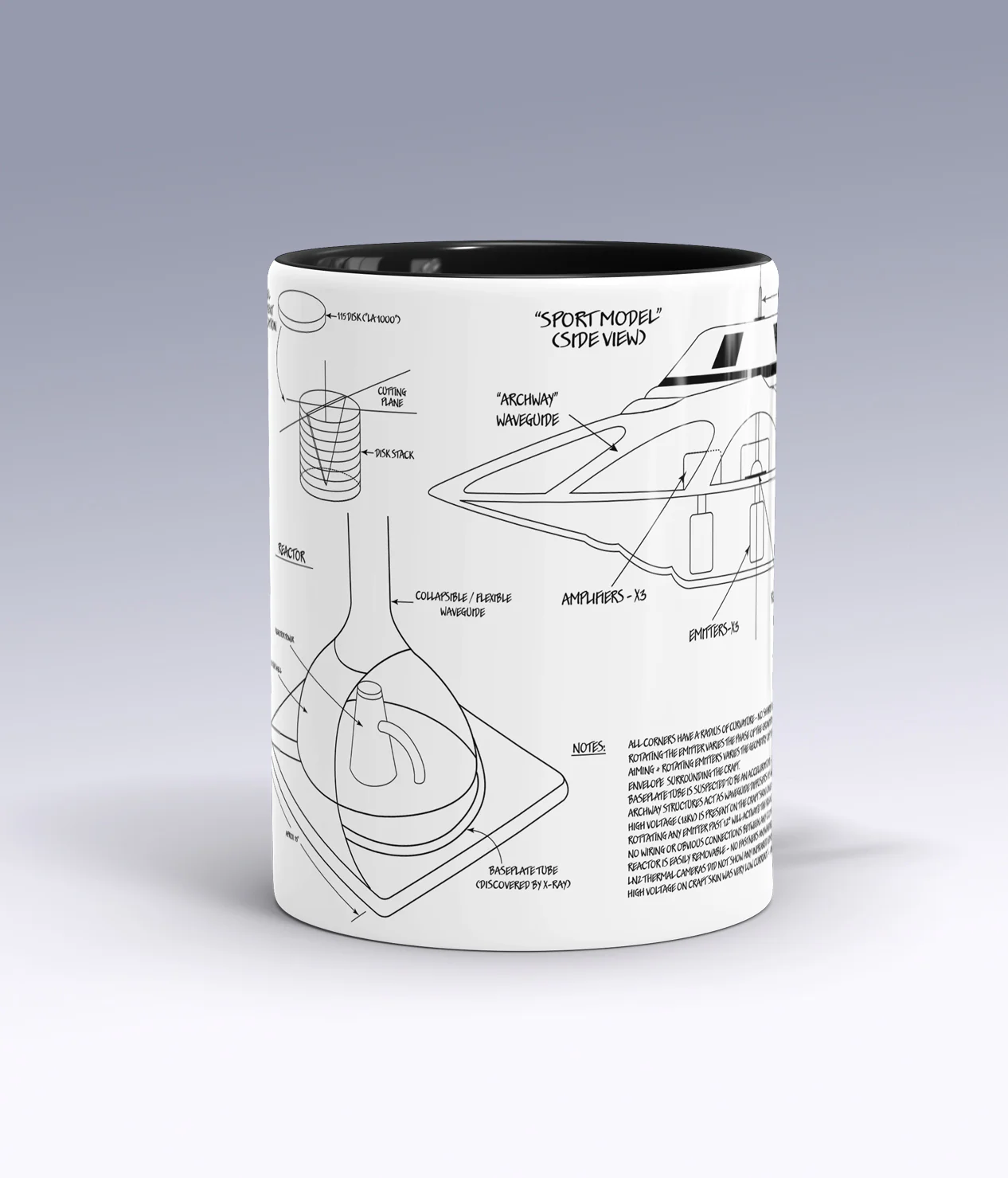 MUG: Sport Model Lazar Sketch - Image 4